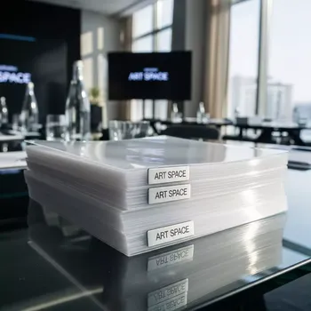 Аренда Обложки для переплета пластиковые бесцветные Fellowes Transparent A4 300 мкм в Imeretinskiy Hotel — ART SPACE