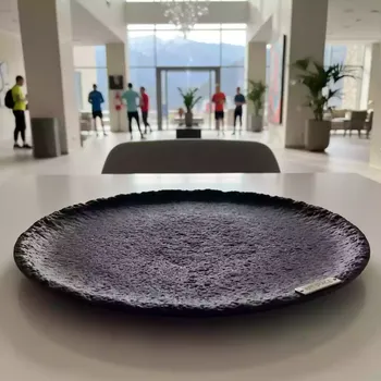 Аренда Блюдо Black Raw Stellar 40 см в Novotel Resort — ART SPACE