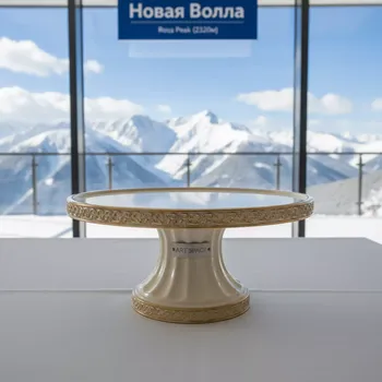 Аренда Подставка для торта и десертов 27 см на площадке Rosa Peak (2320м) — ART SPACE