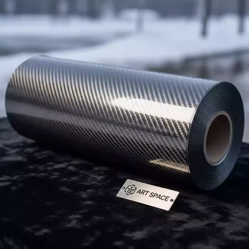 Аренда Пленка для термопереноса на ткань Hotmark Silver Carbon 10 м в этно-парке «Моя Россия» — ART SPACE