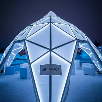 Аренда Шатер беседка Green Glade 1050 в ледовом дворце «Роза Хутор» — ART SPACE