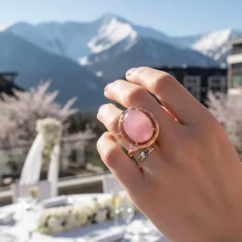 Аренда Кольцо Бежар розовое в Golden Tulip Rosa Khutor — ART SPACE