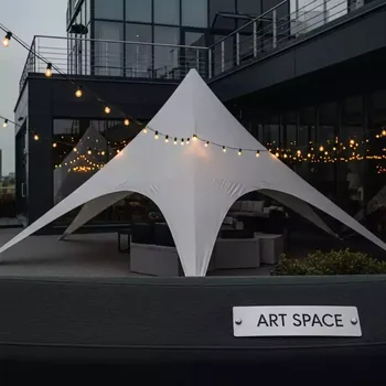 Аренда Тент звезда 8 в ресторане «Магадан» — ART SPACE