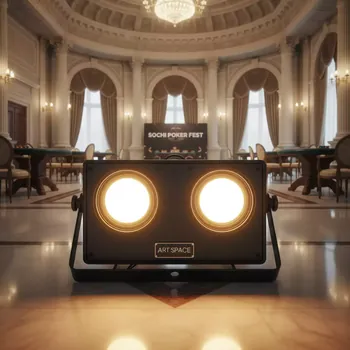 Аренда Прожектор светодиодный COB Blinder W 2х100W в санатории «Русь» — ART SPACE