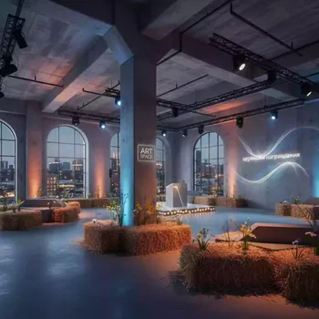 Аренда Тюки соломы в лофте «Студия 21» — ART SPACE