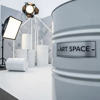 Аренда Фотозона New Year Barrel White на территории Морпорта Сочи — ART SPACE