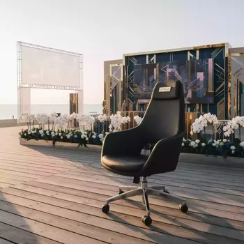 Аренда Кресло College CLG 429 MBN B Black на пляжных клубах Хосты — ART SPACE