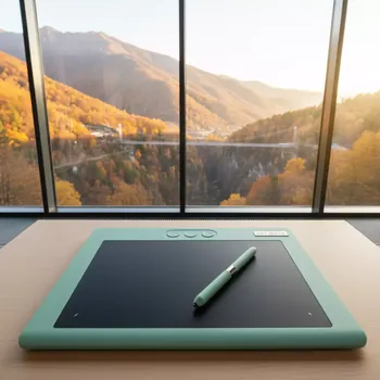 Аренда Планшет графический Wacom Intuos M Bluetooth фисташковый CTL 6100WLE N в Skypark Sochi — ART SPACE