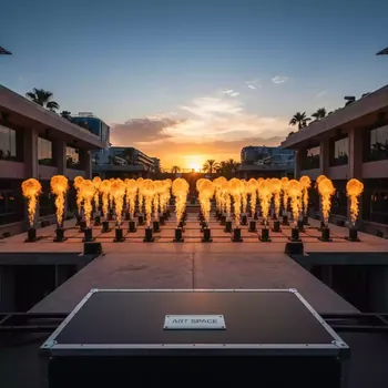 Аренда Горелки газовые Spray Fire Machine DMX в Sport Inn Hotel & Wellness — ART SPACE