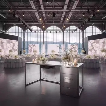 Аренда Стол Toa Desk CDX с кабель каналом в ледовом дворце «Большой» — ART SPACE