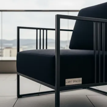 Аренда Кресло шезлонг с темным каркасом в отеле Hyatt Regency Sochi — ART SPACE