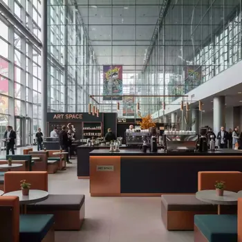 Аренда Зона Кофе Coffee Lounge в Radisson Blu Resort & Congress Centre — ART SPACE