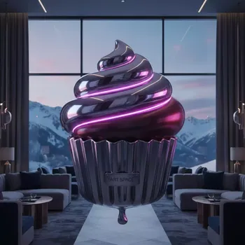 Аренда Шар фольгированный «Пирожное» в Golden Tulip Rosa Khutor — ART SPACE