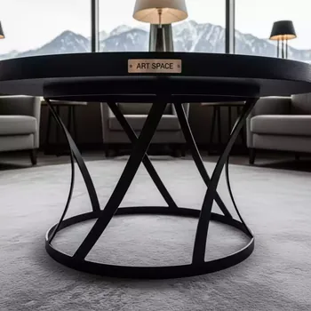 Аренда Стол Милан круглый Лента эбен диаметр 70 см в Sochi Marriott Krasnaya Polyana — ART SPACE