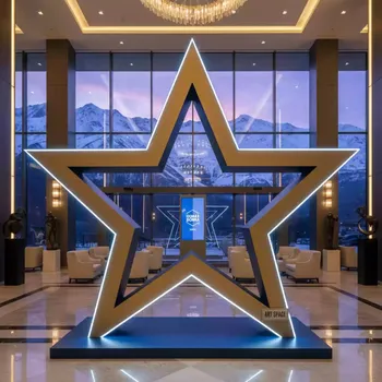 Аренда Фотозона звезда в Sochi Marriott Krasnaya Polyana — ART SPACE