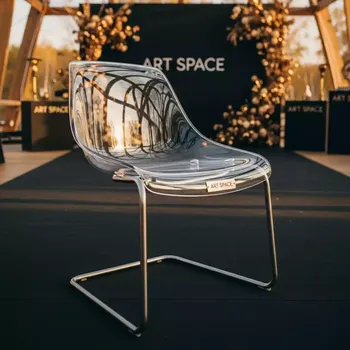 Аренда Кресло прозрачное Miss B Antishock coated frame в этно-парке «Моя Россия» — ART SPACE