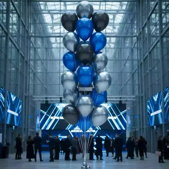 Аренда Связка шаров № 74 в ледовом дворце «Роза Хутор» — ART SPACE