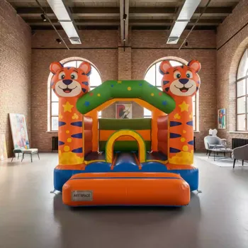 Аренда Батут надувной тигрята в лофте «Студия 21» — ART SPACE