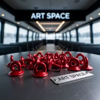 Аренда Люверсы красные Piccolo 5,5 мм 1 кг на теплоходе «Дагомыс» — ART SPACE