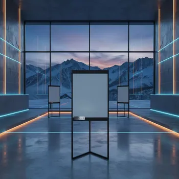Аренда Мольберты доски флипчарты в ледовом дворце «Роза Хутор» — ART SPACE