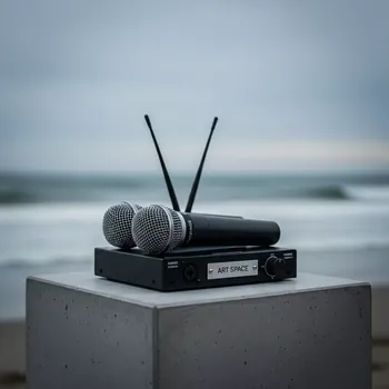 Аренда Радиосистема с двумя микрофонами PG288 PG58 Shure на пляже «Ривьера» — ART SPACE
