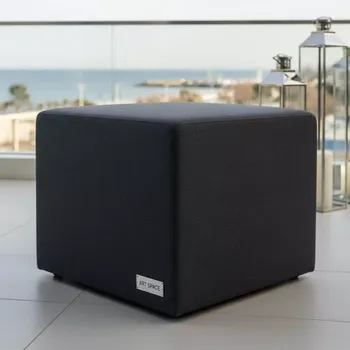 Аренда Пуф shape gray cube на Имеретинской набережной — ART SPACE