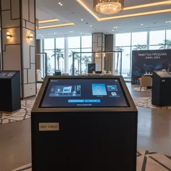 Аренда Монитор встраиваемый сенсорный TG21501W4EM в Courtyard by Marriott Sochi — ART SPACE