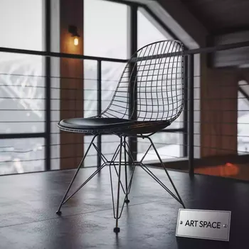 Аренда Стул металлический черный Eames в Rixos Krasnaya Polyana — ART SPACE