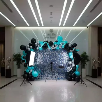 Аренда Декор фотозона из пайеток с шарами в Karat Resort — ART SPACE