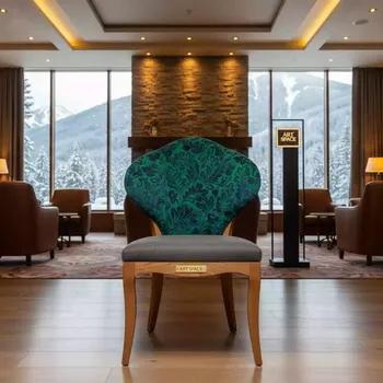 Аренда Стул NatuRAL Mentha Pop с обивкой в Поляна 1389 Отель и Спа — ART SPACE