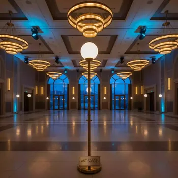 Аренда Осветительные приборы в Rixos Krasnaya Polyana — ART SPACE