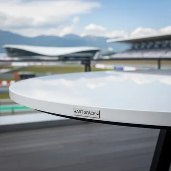 Аренда Столешница Кристалл Белый D 780х25 мм в Skypark Sochi — ART SPACE