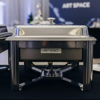 Аренда Мармит чафиндиш VIP металлический в МФК «Горный» — ART SPACE