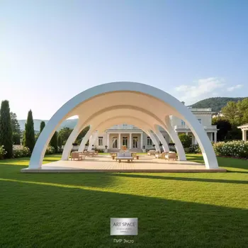 Аренда Шатер арочный 600 м² на вилле «Анна» — ART SPACE