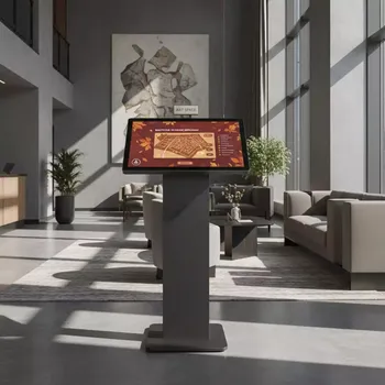 Аренда Киоск сенсорный Helper Mini 32 с индукционной петлей и Kiosk Info в Boutique Hotel PORTUM 1905 — ART SPACE