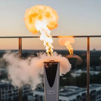 Аренда Факел Aquaflame с дымом в Sport Inn Hotel & Wellness — ART SPACE