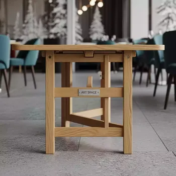 Аренда Стол деревянный складной Truva 150 в ресторане «Sanremo» — ART SPACE