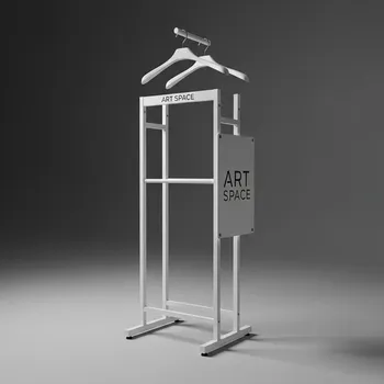 Аренда Вешалка напольная двойная W 02 белая в Cosmos Sochi Hotel — ART SPACE