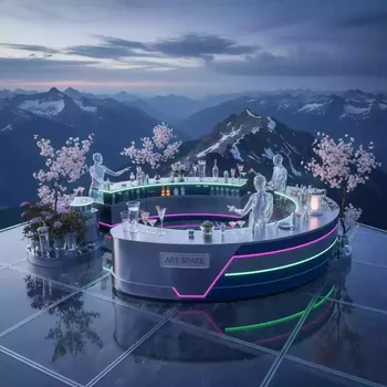 Аренда Мастер класс по коктейлям на площадке Rosa Peak (2320м) — ART SPACE