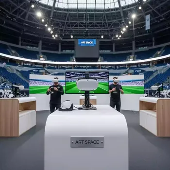 Аренда Футбол в VRочках в Керлинговом центре «Ледяной куб» — ART SPACE