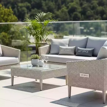 Аренда Мебельная группа из искусственного ротанга Сочи в Karat Resort — ART SPACE