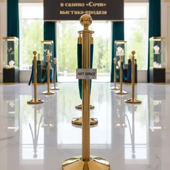 Аренда Канаты бархатные для входной группы в казино «Сочи» — ART SPACE