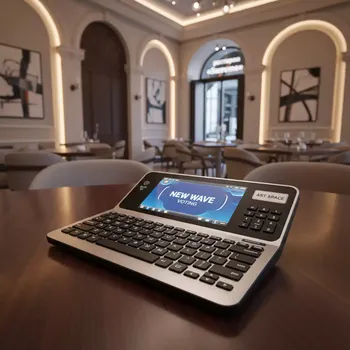 Аренда Пульт голосования QT QWERTY клавиатура LCD экран в ресторане «Sanremo» — ART SPACE