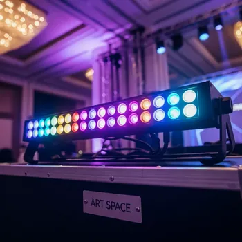 Аренда Прожектор линейный LED Bar 18x18W RGBWA+UV линейный свет в Rodina Grand Hotel & SPA — ART SPACE
