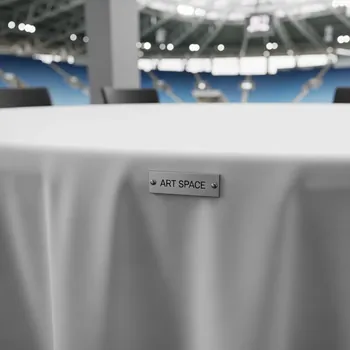 Аренда Скатерть стрейч текстиль для круглого стола 160 см в VK Stadium Sirius — ART SPACE
