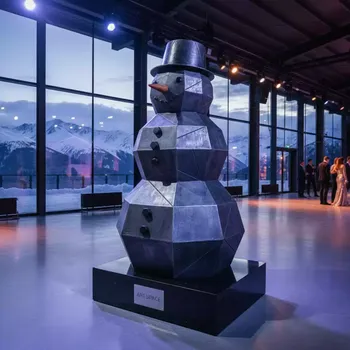 Аренда Ростовая фигура снеговик на курорте «Газпром» (Альпика) — ART SPACE