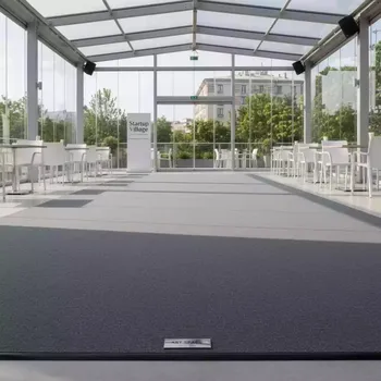 Аренда Ковролин серый 20 м² в ресторане «La Terrazza» — ART SPACE