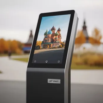 Аренда Терминал интерактивный BM Lazer Baikal Pro 21,5 в этно-парке «Моя Россия» — ART SPACE