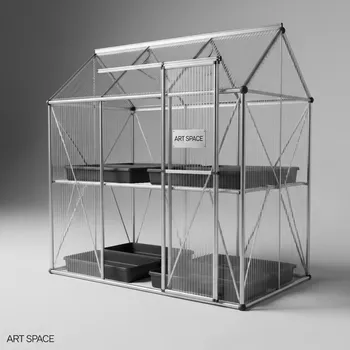 Аренда Парник для балкона 91х55х95 см 2 полки в Grand Karat Sochi — ART SPACE