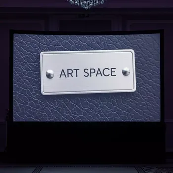 Аренда Экран проекционный для зала 3х2 м в Gamma Sirius — ART SPACE